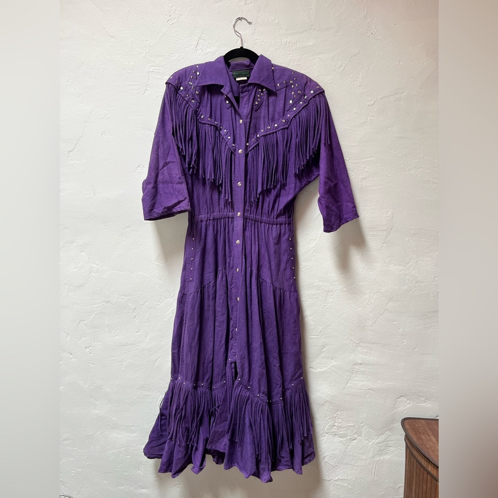 Western fringe dress